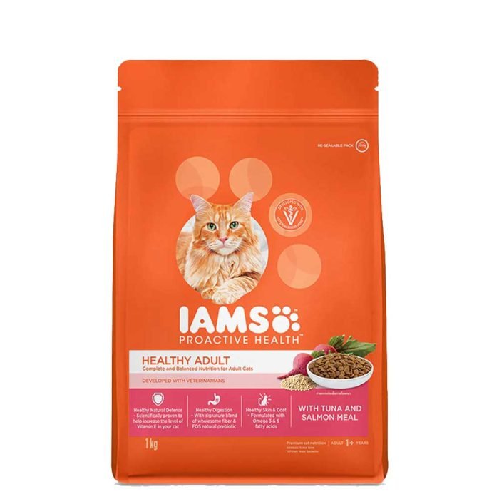 IAMS Proactive Healthy Adult (1+ Years) Tuna & Salmon Meal Premium Dry Cat Food