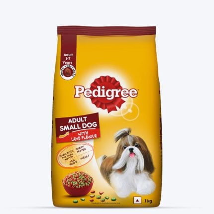 Pedigree Adult Small Dog Dry Food - Lamb & Vegetable