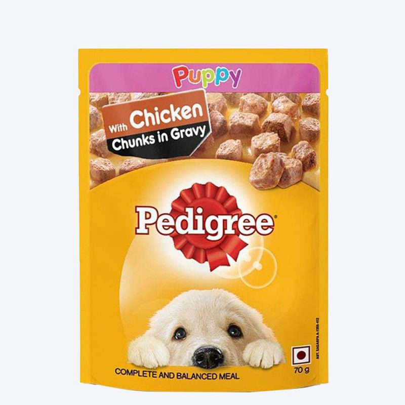 Pedigree Chicken Chunks in Gravy Wet Puppy Food