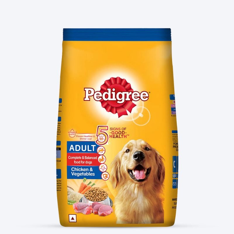 Pedigree Chicken & Vegetables Adult Dry Dog Food