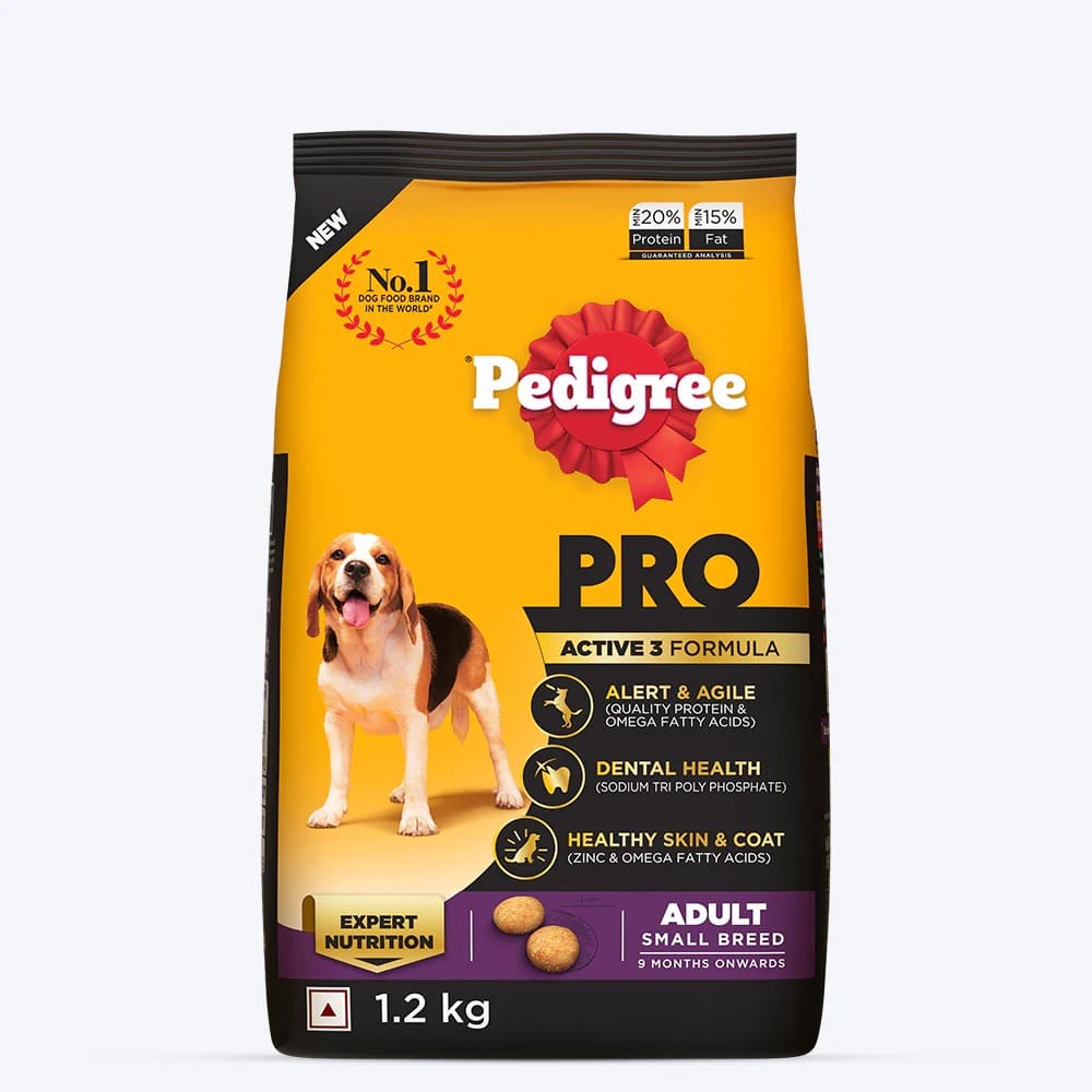 Pedigree-PRO-Expert-Nutrition-Adult-Small-Breed-Dogs-(9-Months-Onwards)-Dry-Dog-Food-1kg Pedigree PRO Expert Nutrition Adult Small Breed Dogs (9 Months Onwards) Dry Dog Food