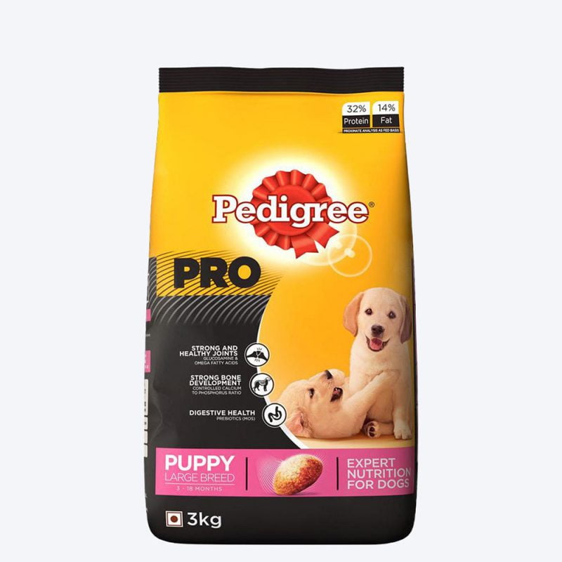 Pedigree PRO Expert Nutrition Dry Dog Food For Large Breed Puppy_3-18Months