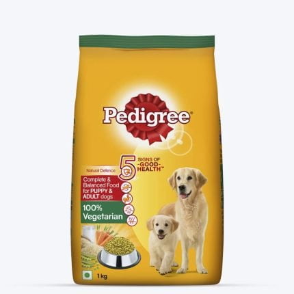 Pedigree Vegetarian Dry Food For Puppy and Adult Dog
