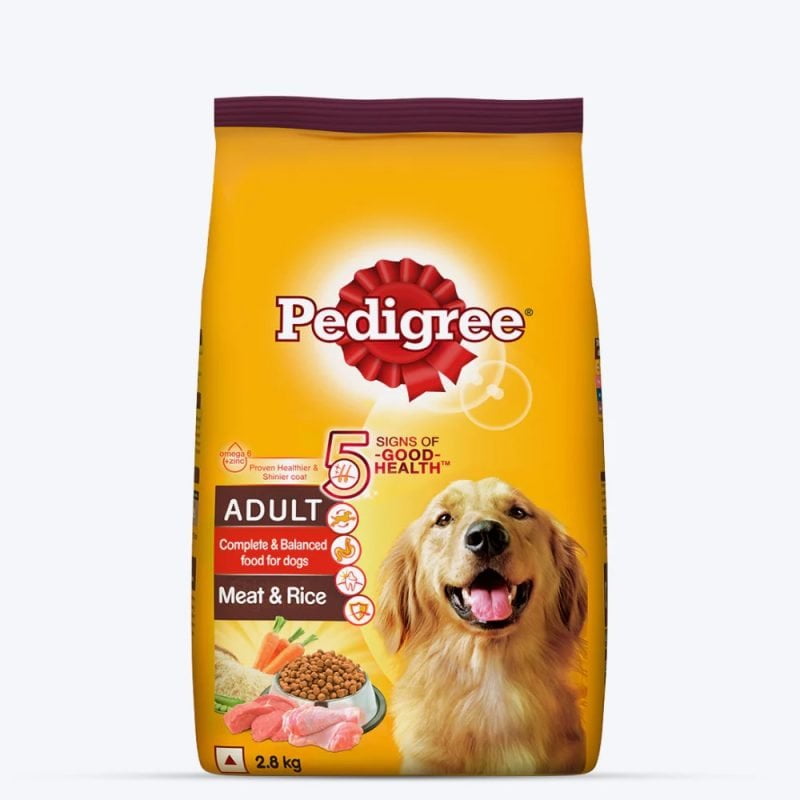 Pedigree Meat Rice Adult Dry Dog Food