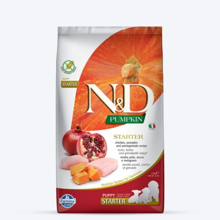 Farmina N&D Pumpkin Chicken & Pomegranate Grain Free Starter Puppy Dog Dry Food