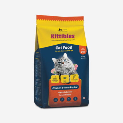 Wiggles Kittibles Chicken and Tuna Adult Cat Dry Food
