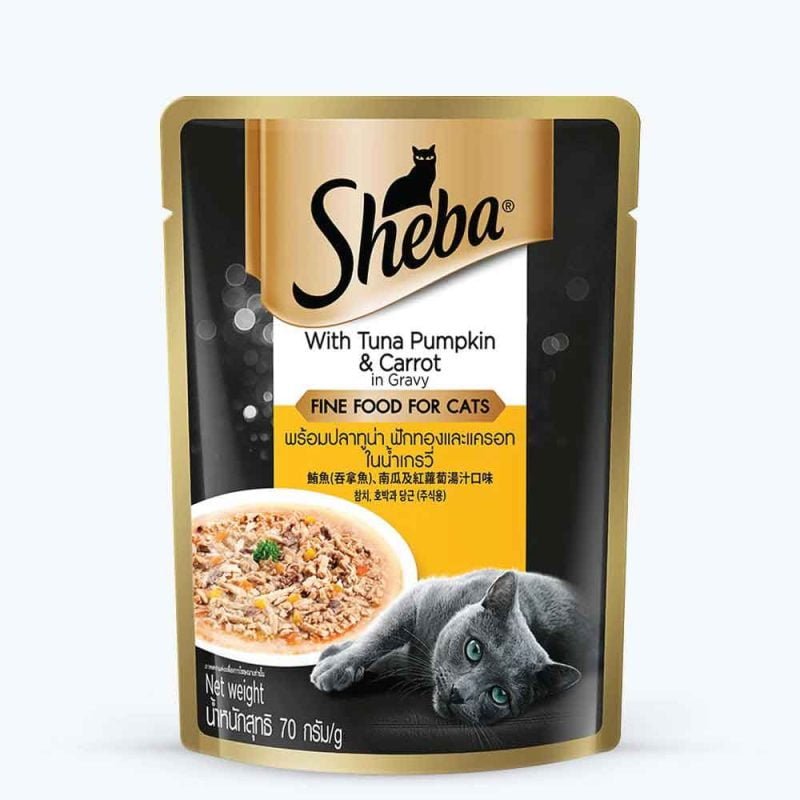 Sheba-Rich-Premium-Tuna-Pumpkin-&-Carrot-In-Gravy-Adult-Wet-Cat-Food-70-g-Packs