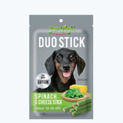 JerHigh-Duo-Stick-Dog-Treat-Spinach-with-Cheese-Stick-50g